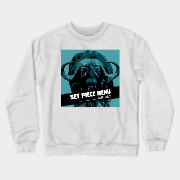 SPM Buffalo Blue Crewneck Sweatshirt by Set Piece Menu Podcast